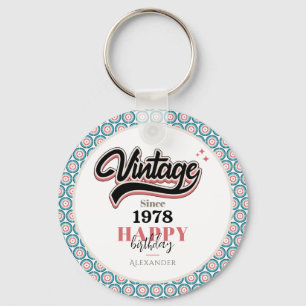 Vintage since - 1978 key ring