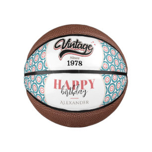Vintage since - 1978 mini basketball