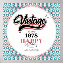 Vintage since - 1978