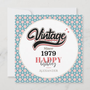 Vintage since - 1979