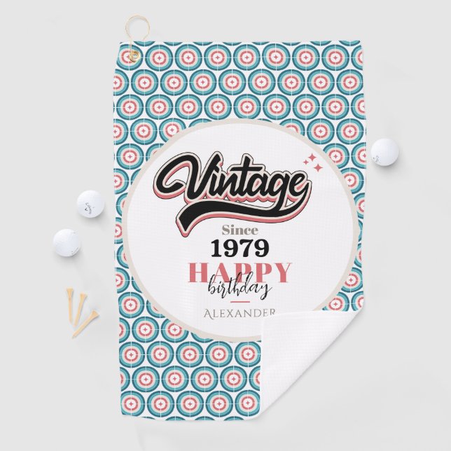 Vintage since - 1979 golf towel (InSitu)