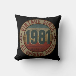 VINTAGE SINCE 1981 ALL ORIGINAL PARTS. CUSHION