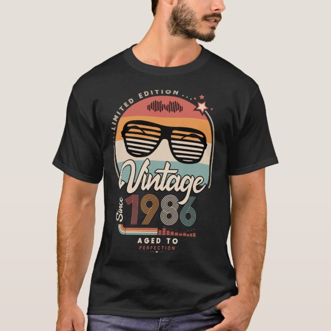 Vintage since 1986 T-Shirt (Front)
