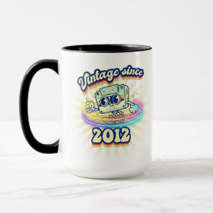 Vintage since 2012 Nostalgic & Vintage Music Mug