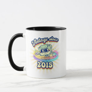 Vintage since 2015 Nostalgic & Vintage Music Mug
