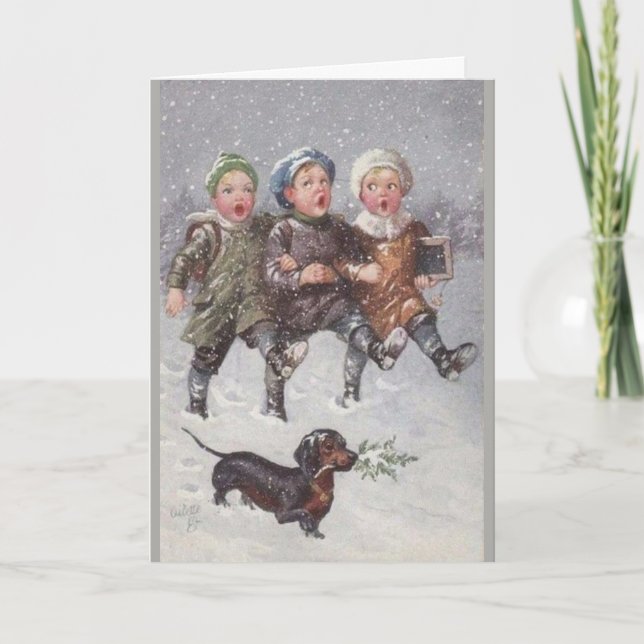 Vintage - Sing a Song of Christmas, Card (Front)