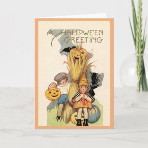 Vintage - Sing a Song of Halloween, Card
