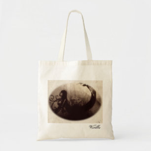 Vintage siren tote bag