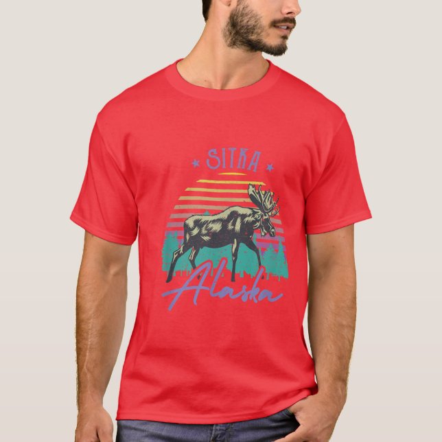 Vintage Sitka Alaska T-Shirt (Front)