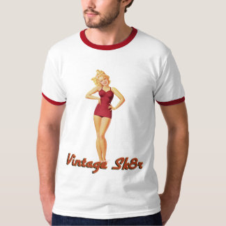 Vintage Sk8r Pin Up Girl Shirt