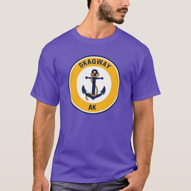 Vintage Skagway Alaska T-Shirt (Front)