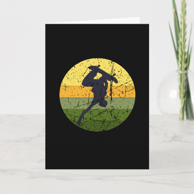 Vintage Skateboard Card (Front)