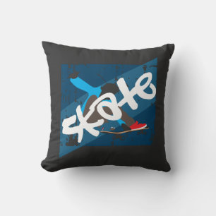 Vintage Skateboard Cushion