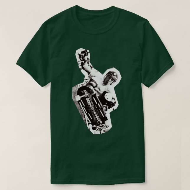Vintage Skateboarder Pool T-Shirt (Design Front)