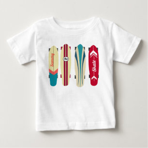 Vintage Skateboards Baby T-Shirt