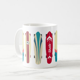 Vintage Skateboards Coffee Mug