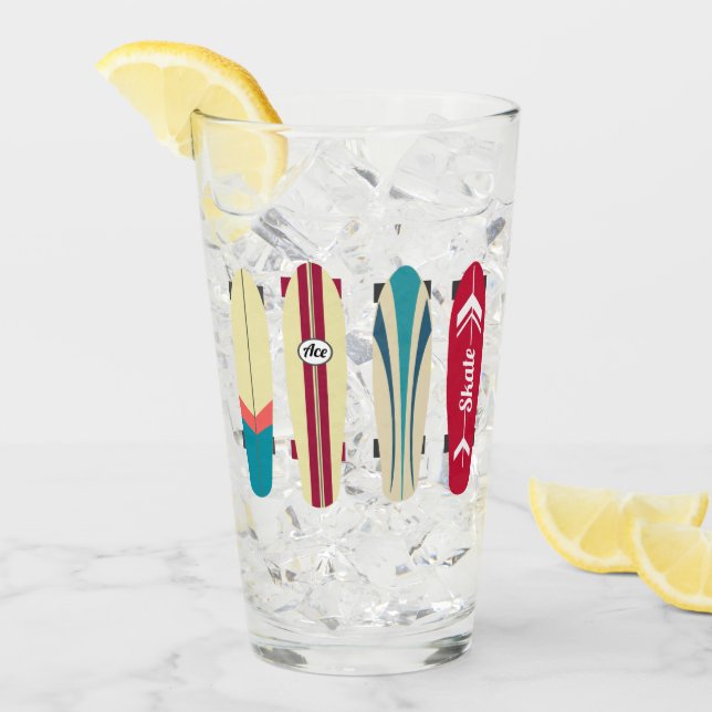 Vintage Skateboards Glass (Front Ice)