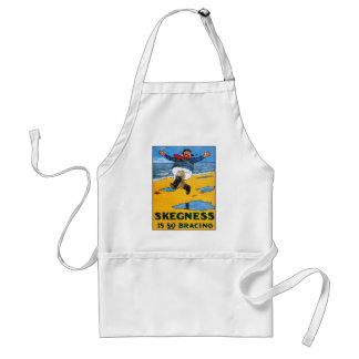 Vintage Skegness Ad - Skegness is so Bracing - Man Standard Apron