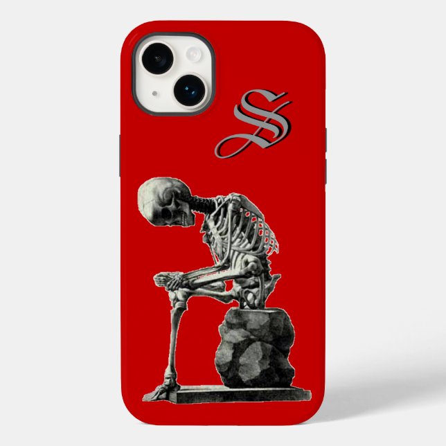 Vintage Skeleton Art Case-Mate iPhone Case (Back)