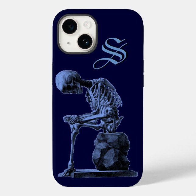 Vintage Skeleton Art Case-Mate iPhone Case (Back)