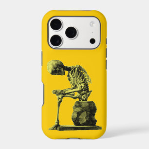 Vintage Skeleton Art “The Thinker”