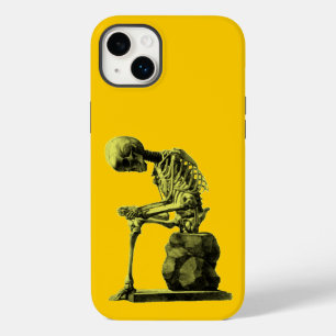 Vintage Skeleton Art “The Thinker” Case-Mate iPhone 14 Plus Case