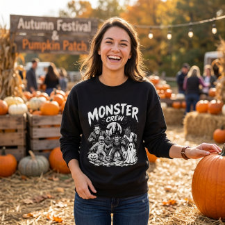 Vintage Skeleton Graphic Halloween Sweatshirt