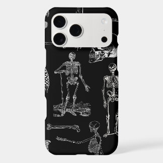 Vintage Skeleton Illustration Phone Case