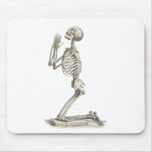Vintage Skeleton Mouse Mat