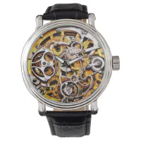 Steampunk skeleton watch hot sale