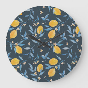 Vintage Sketch, Greeting Cards Design. Large Clock