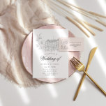Vintage Sketched Floral Destination Wedding Invitation<br><div class="desc">Our "Vintage Destination Wedding" collection features elegant stencil florals and vintage building illustrations on pastel backgrounds paired with a classic script and serif font for all your personalised information. Check out our store for more items from this collection and contact us if you have any special design requests.</div>