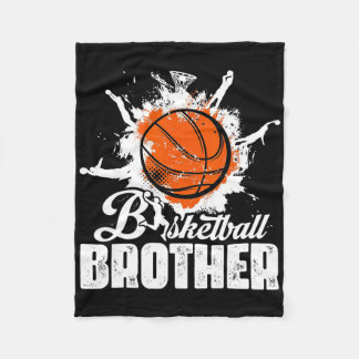 Vintage Sketll Matching Family Sketll Brother - Me Fleece Blanket