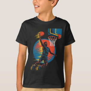 Vintage Sketll Player Birthday For Men Boys Sketll T-Shirt