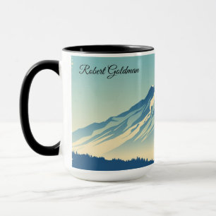 Vintage Ski Club Retro Apres-Ski Personalised Mug
