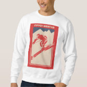 Vintage Ski Colorado Resort Copper Mountain Sweatshirt (Front)