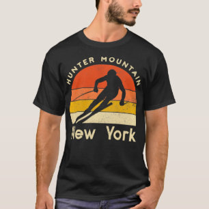 Vintage Ski Hunter Mountain New York Mountain  T-Shirt