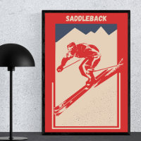 Vintage Ski Maine Resort Saddleback Mountain