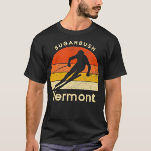 Vintage Ski Sugarbush Vermont Mountain T-Shirt