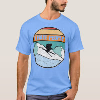 Vintage Skiing Backcountry Skier Ski Retro elemark