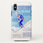 Vintage Skiing in the East WPA Poster