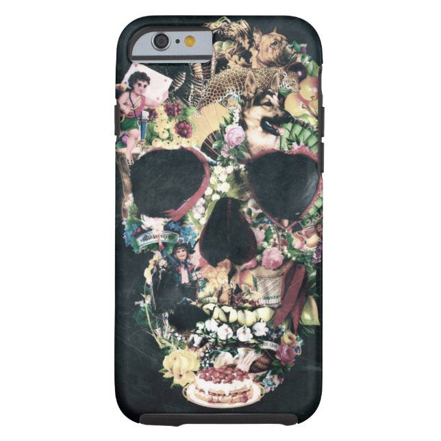 Vintage Skull Case-Mate iPhone Case (Back)