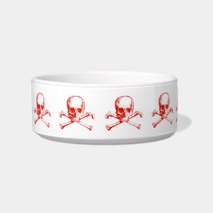 Vintage Skull & Crossbones Bowl