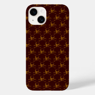 Vintage Skull & Crossbones Case-Mate iPhone 14 Case