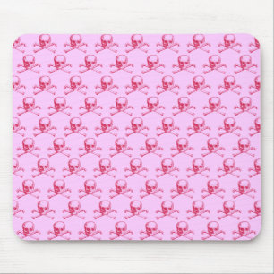 Vintage Skull & Crossbones Mouse Mat