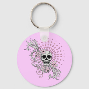 Vintage Skull Key Ring