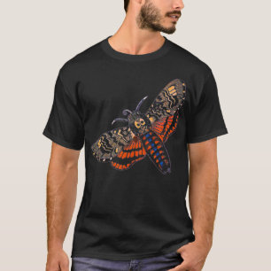 Vintage Skull Moth Skull Goth Deaths Head Moth Ent T-Shirt