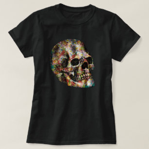 Vintage Skull Scary Cool & Unique Gothic Halloween T-Shirt