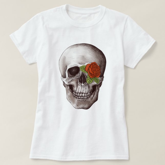 Vintage Skull T-Shirt (Design Front)