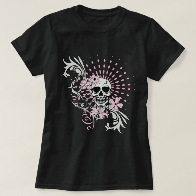Vintage Skull T-Shirt (Design Front)